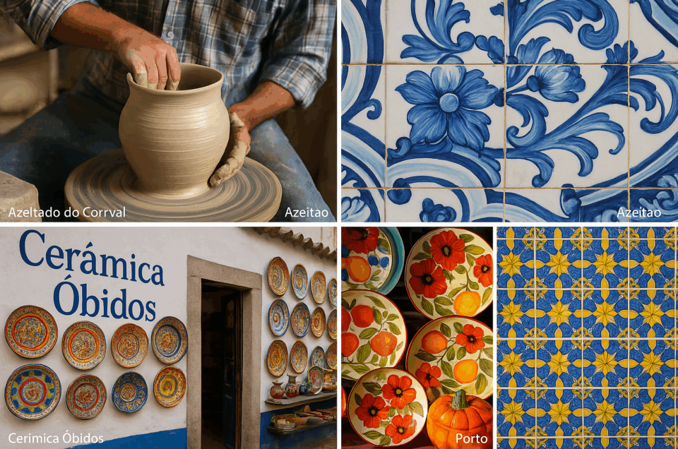5 Places to Explore Handmade Pottery and Tile Work in Portugal