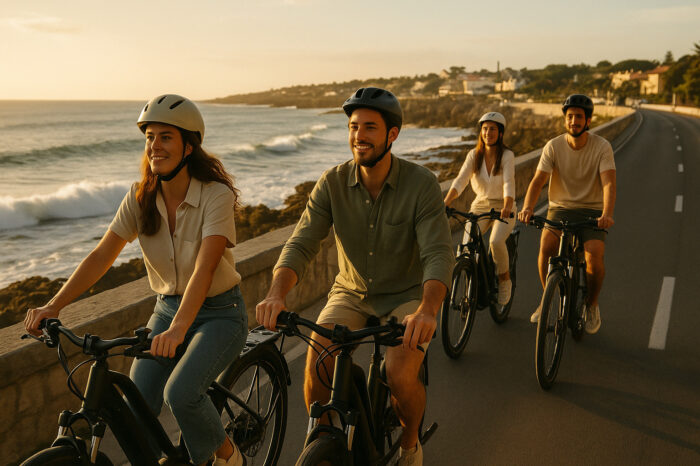 Pedal, Picnic & Pour: Private E-Bike & Wine in Cascais For Corporate Groups
