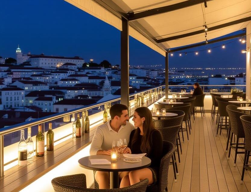 One Perfect Rooftop Dinner Itinerary in Lisbon