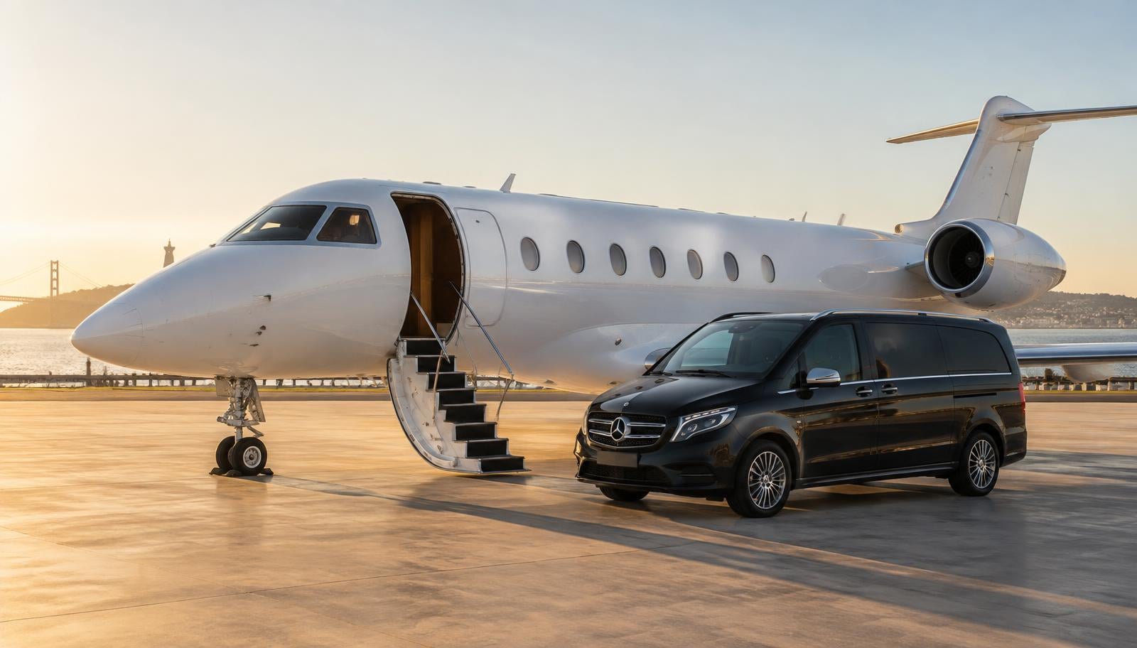 Private jet travel to Portugal