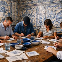 The Art of Azulejos: Discover Portugal Through a Private Tile Painting Experience